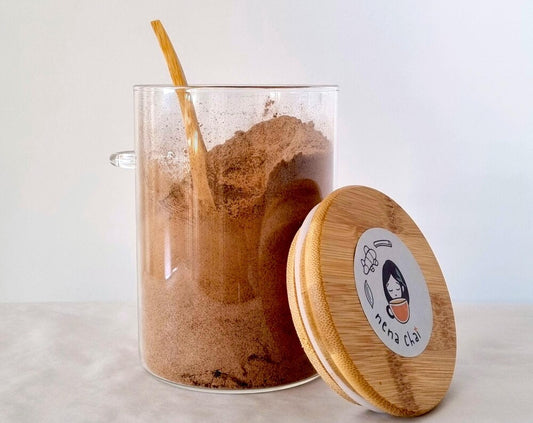 NenaChai - Chá Preto e Especiarias - Frasco de Vidro de 350g